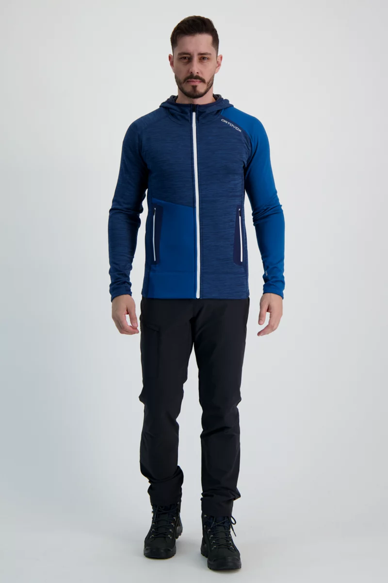 Ortovox Fleece Light Hoodie Herren Midlayer