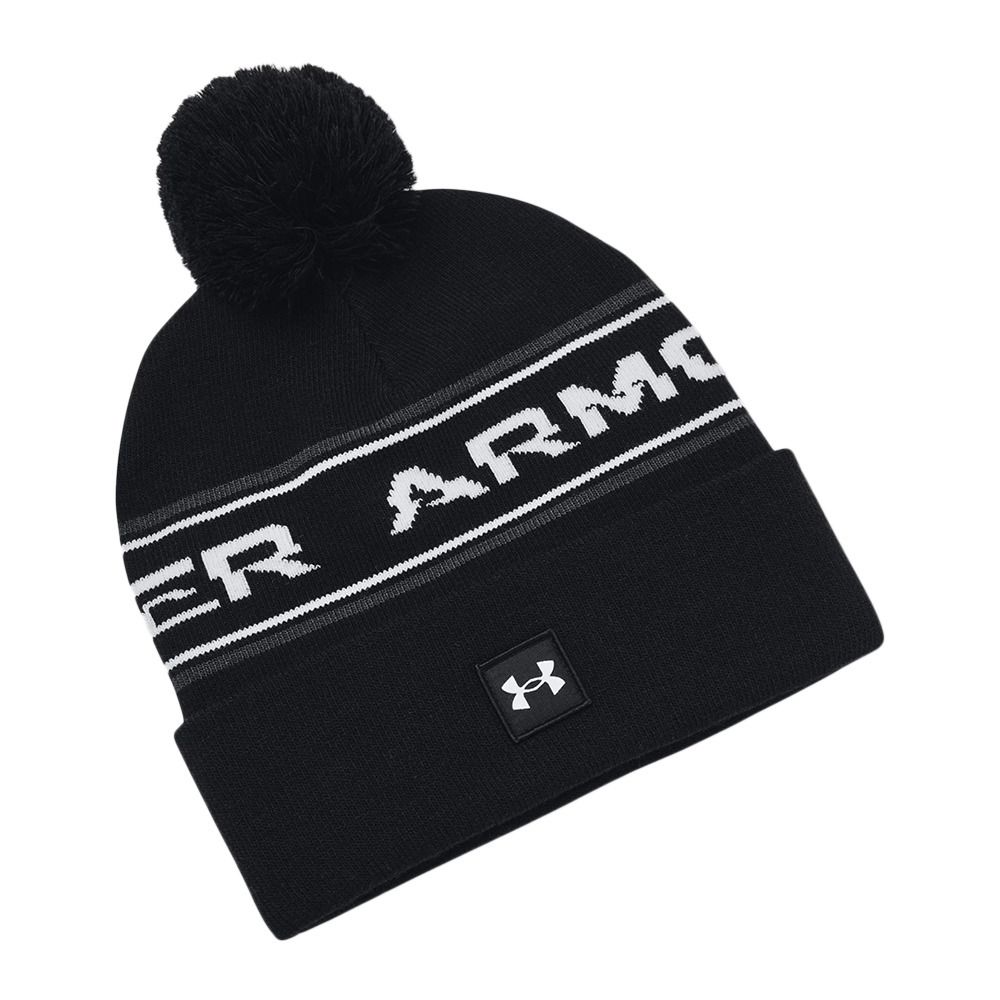 Under Armour HALFTIME POM - Bonnet Homme noir