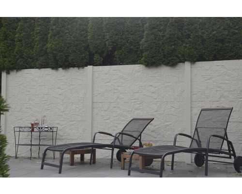 Betonnen schuttingpaneel Standaard Flagstone 200x38,5x3,5cm