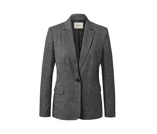 Webblazer in Herringbone-Optik