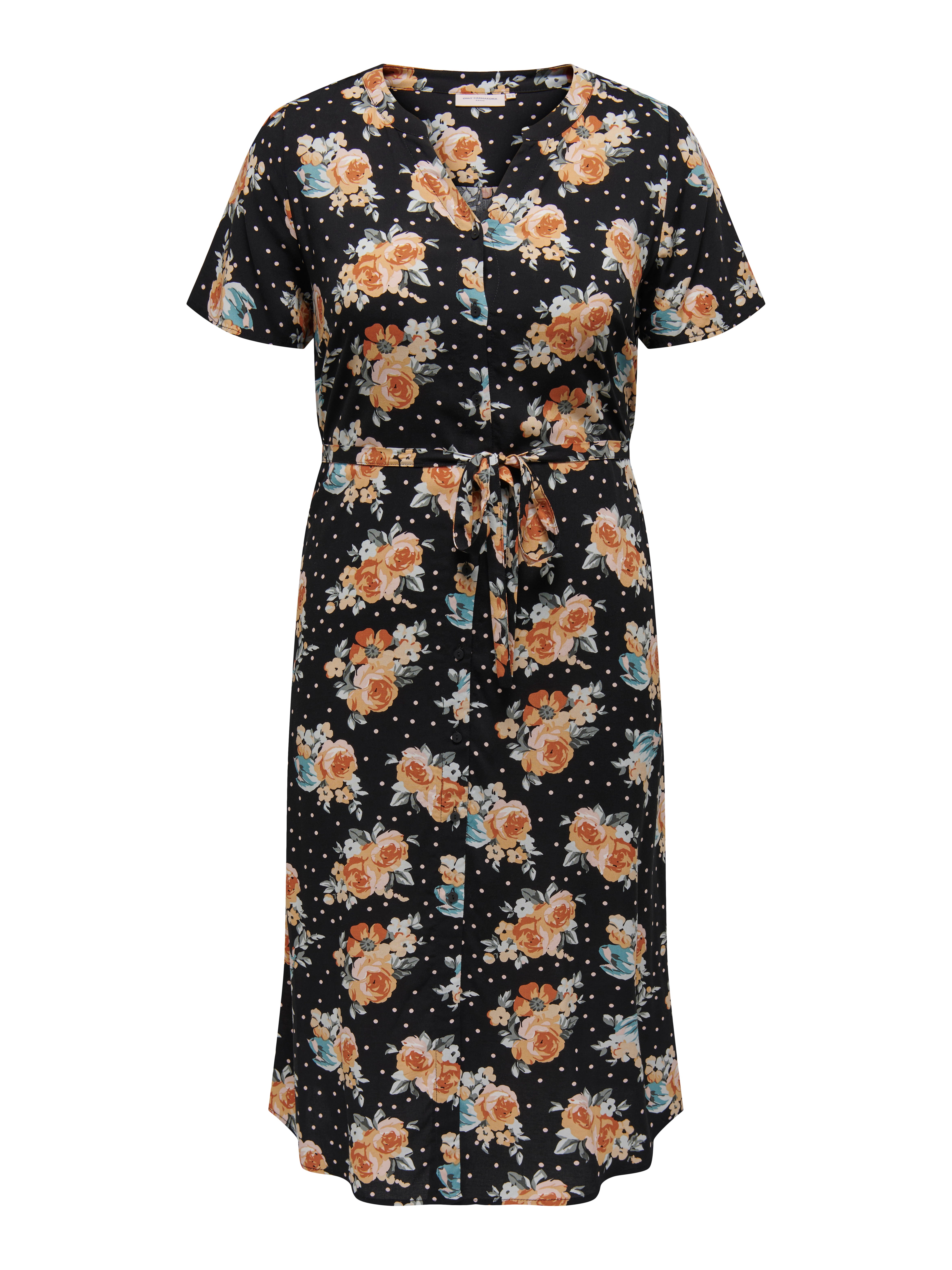 CARCILLE-TUKZU Langes Kleid Black