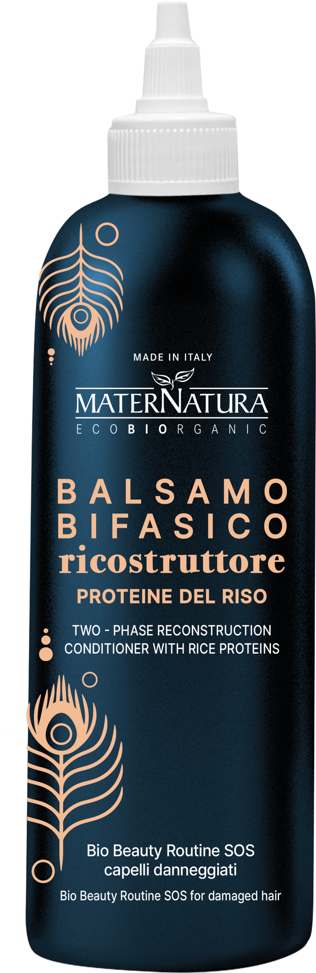 MaterNatura  SOS 2-Phasen Aufbau-Spülung mit Reis-Proteinen, 150 ml