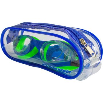 Lunettes de natation Junior 'Capri', bleu/vert
