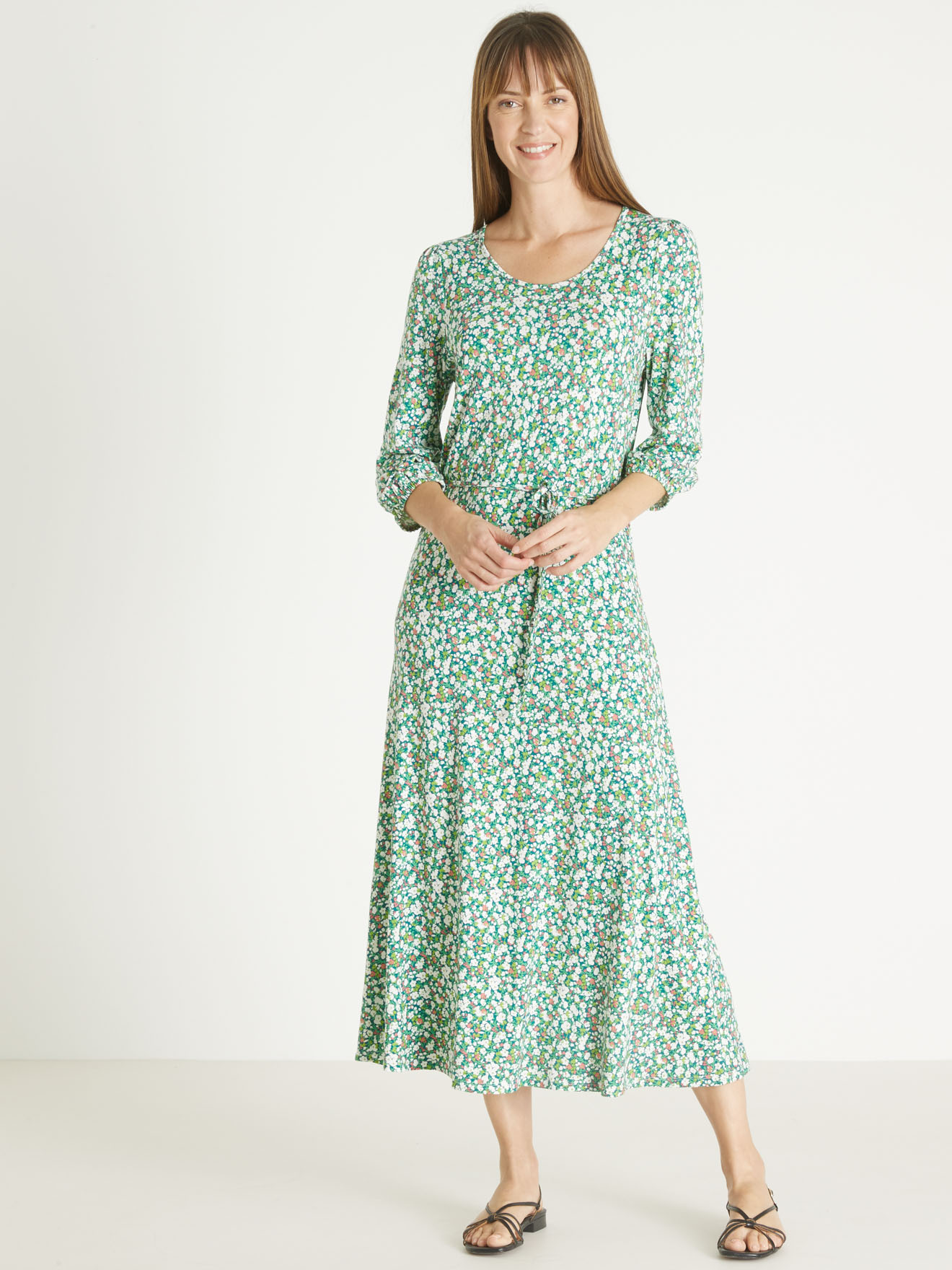 Robe droite en maille