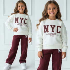 Pretty NYC set - bordeaux