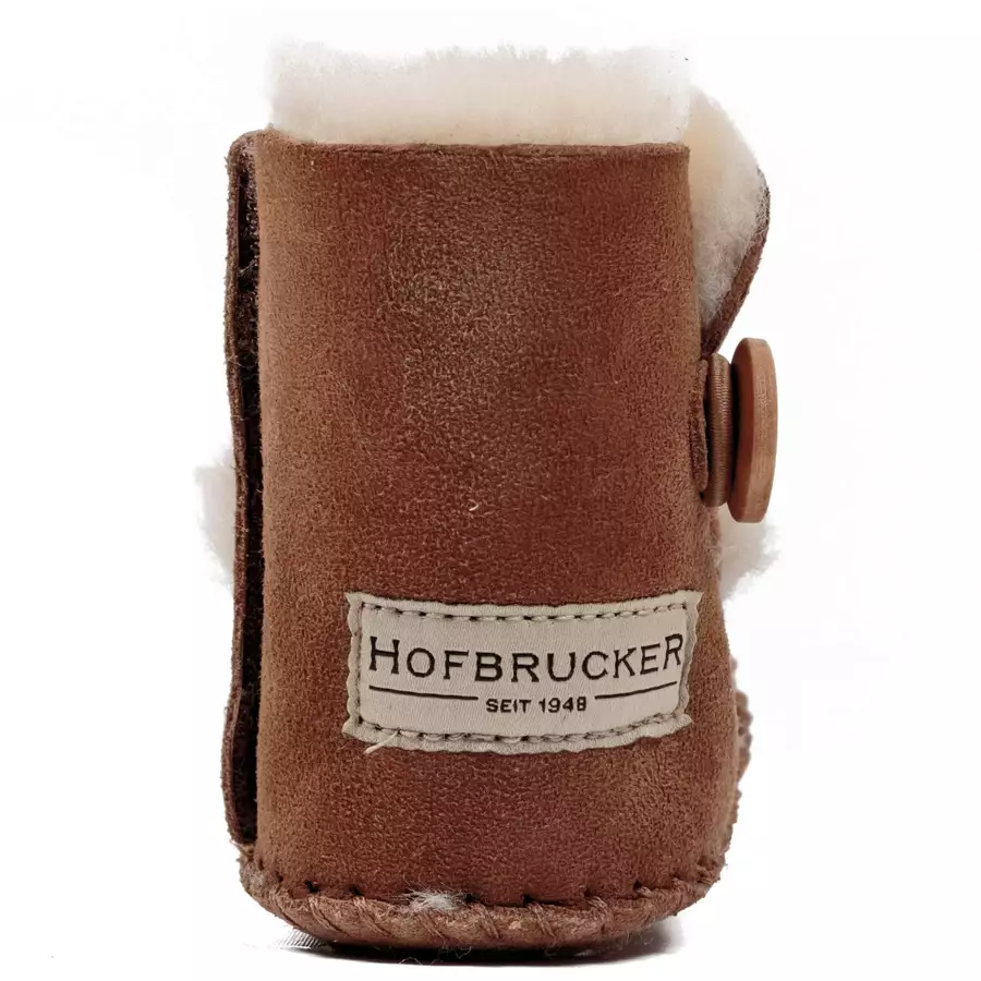 Hofbrucker Baby Schuh Booty braun