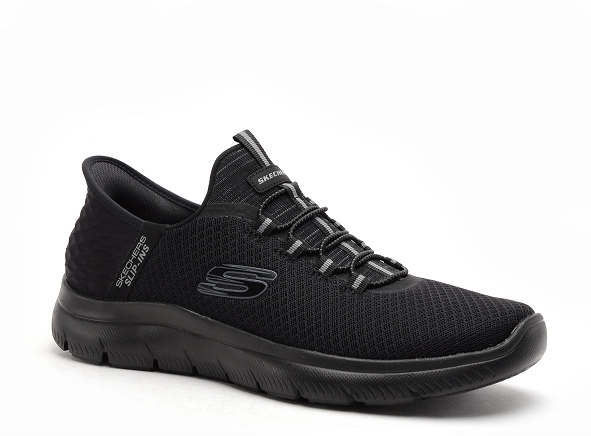 Skechers basses homme slipinsummit 232457 noir