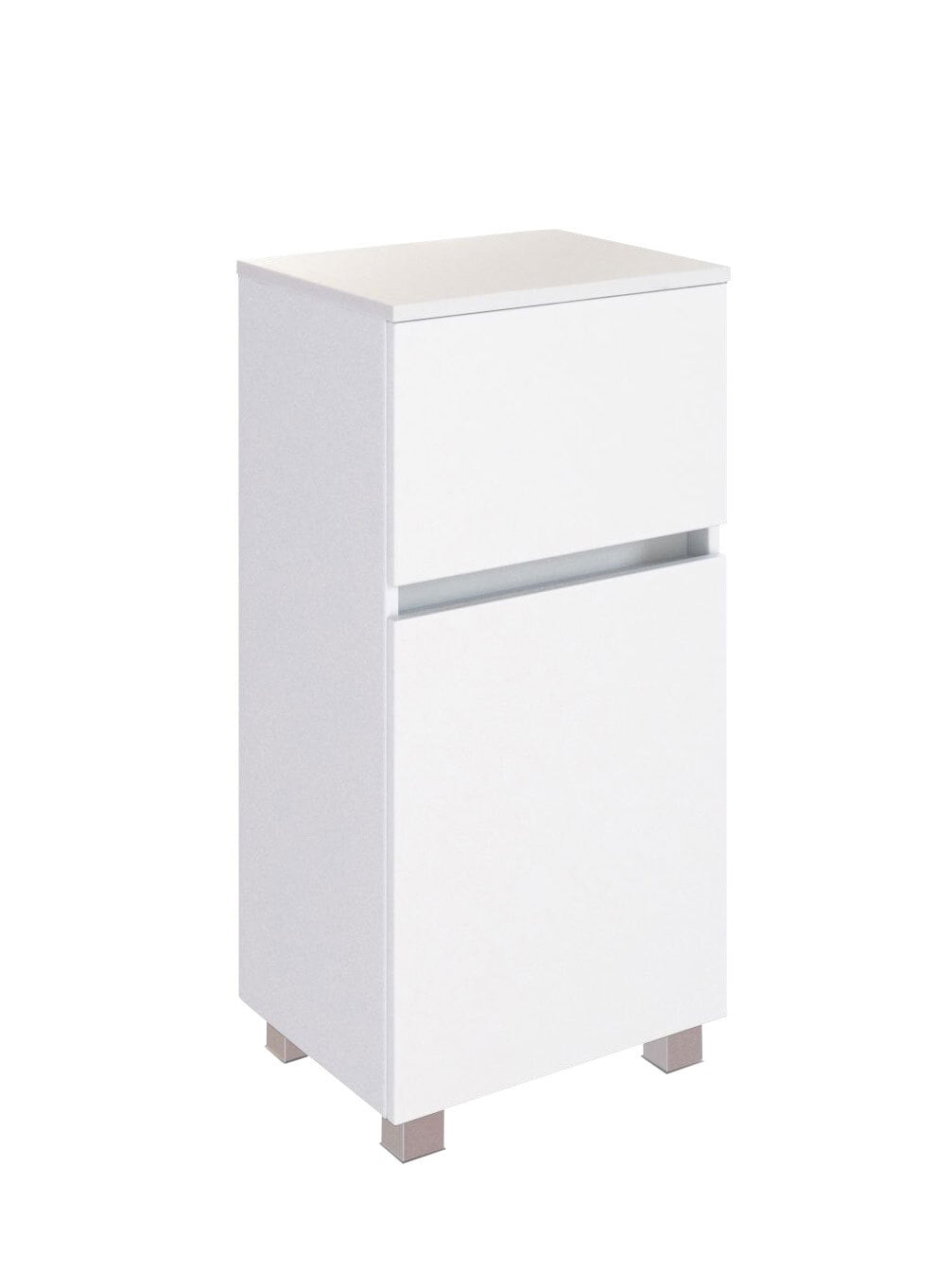 Unterschrank Baabe 40 x 79 cm Weiß matt