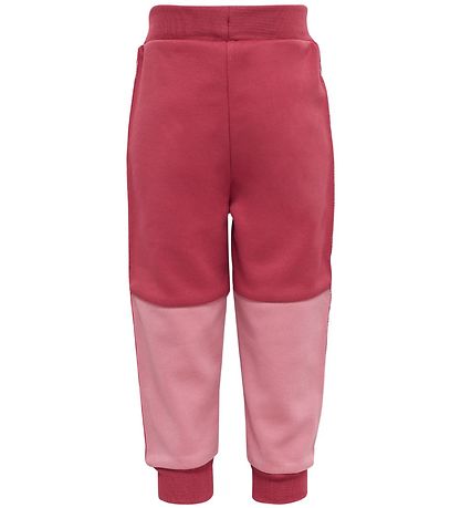 Hummel Hosen - hmlOlek - Erdrot/Pink m. Silber