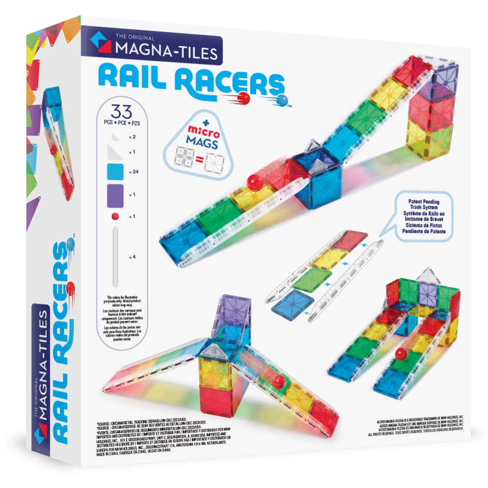 Køb Magna-Tiles® Small Rail Racer 33 Pcs