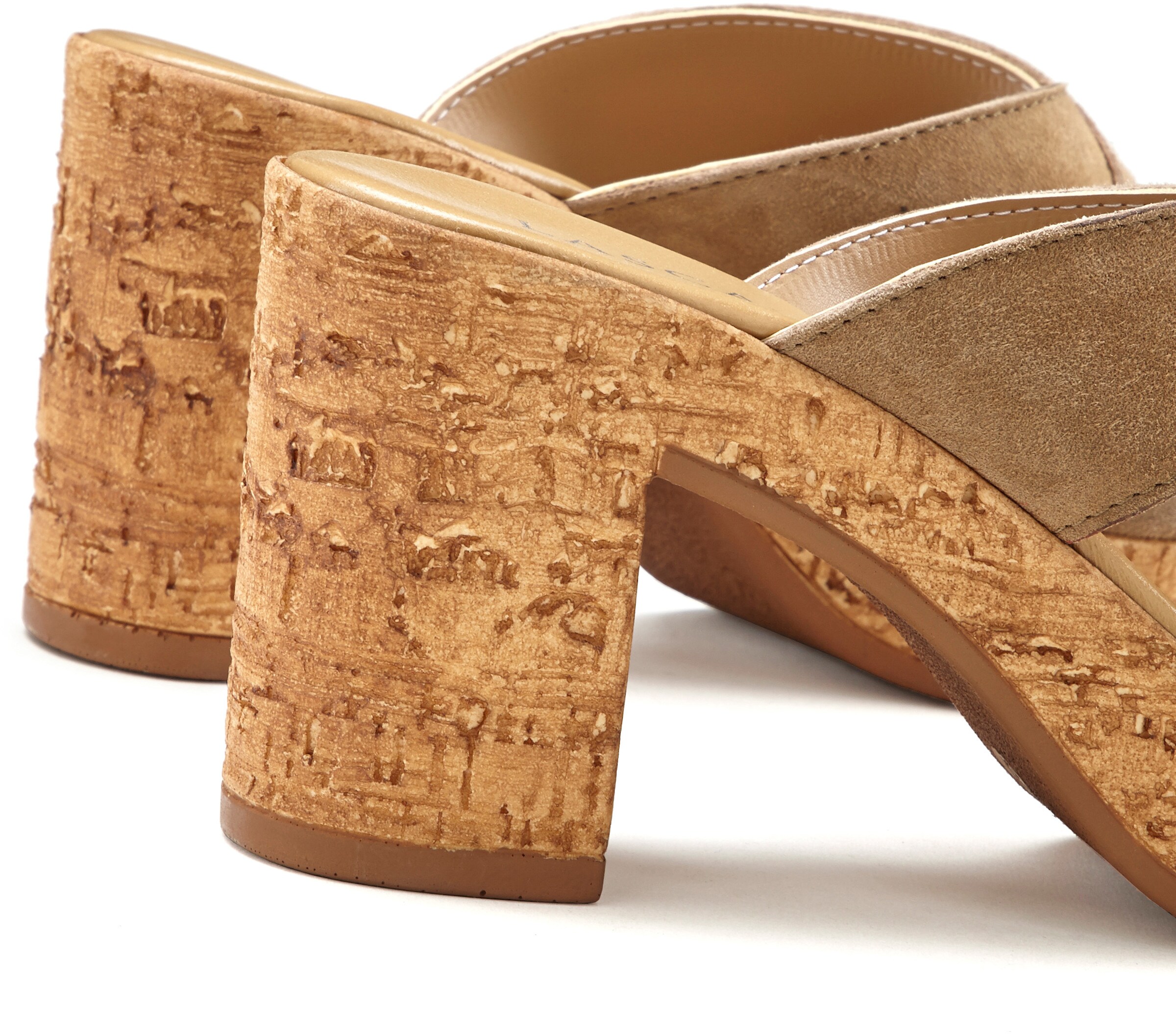 LASCANA Pantolette in taupe