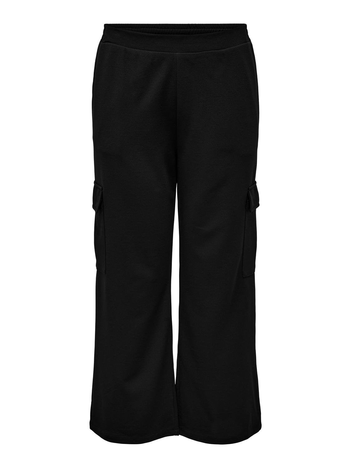 CARVERIA Normal geschnitten Cargo-Hose Black