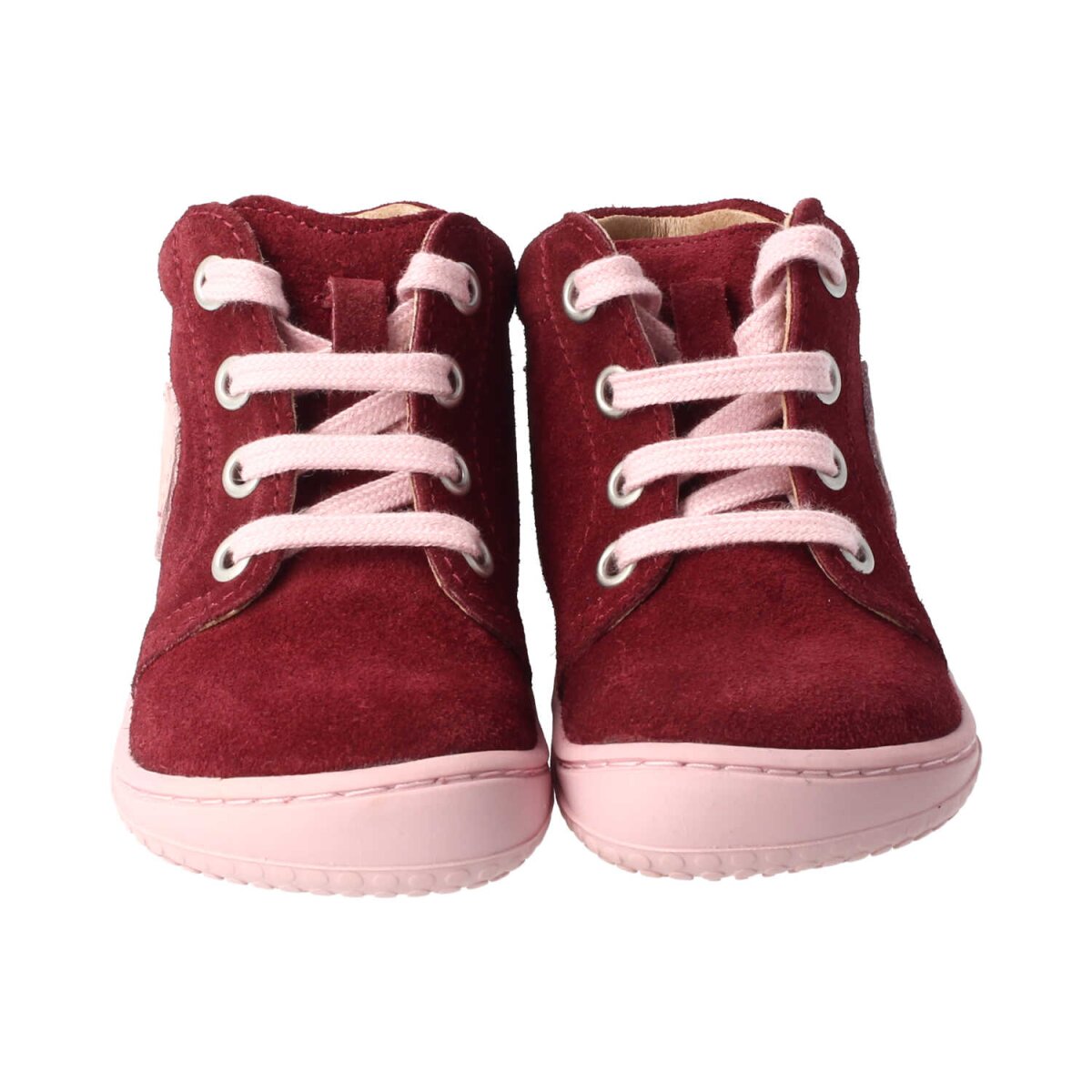 3011-1 rasberry GECK velours leather laces Weite/M
