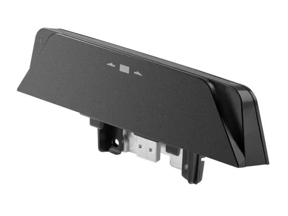 HP RP9 Integrated Single-Head MSR - Magnetisk kortlæser - USB 2.0 - HP sort - for RP9 G1 Retail System 9015, 9018, 9118
