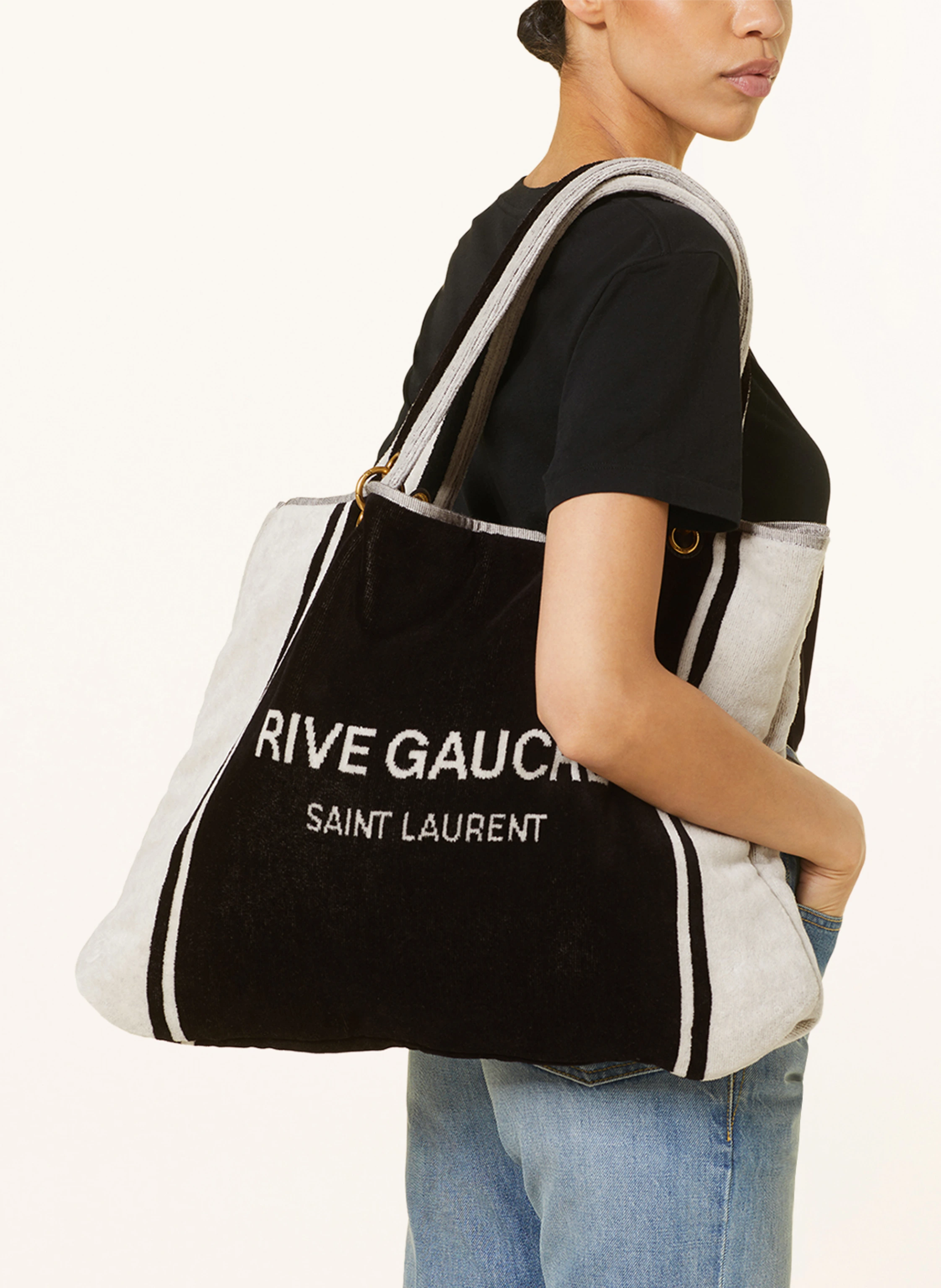 SAINT LAURENT Shopper RIVE GAUCHE