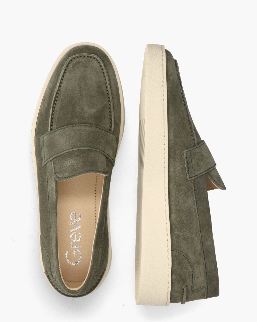 Greve Wave Groen Herenloafers
