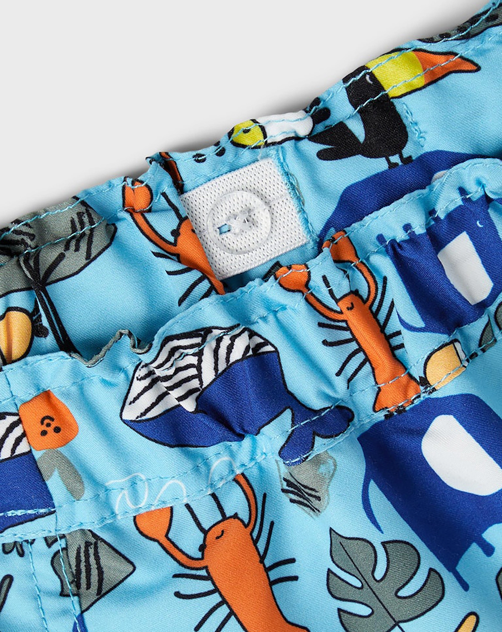 Badeshorts NMMZETUS in crystal seas