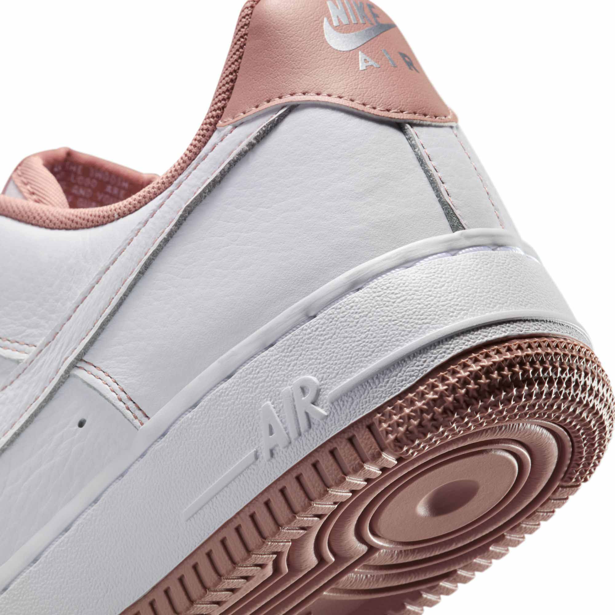 Air Force 1 '07 Mini Jewel Dame 100/White/Particle Pink/Metallic Silver