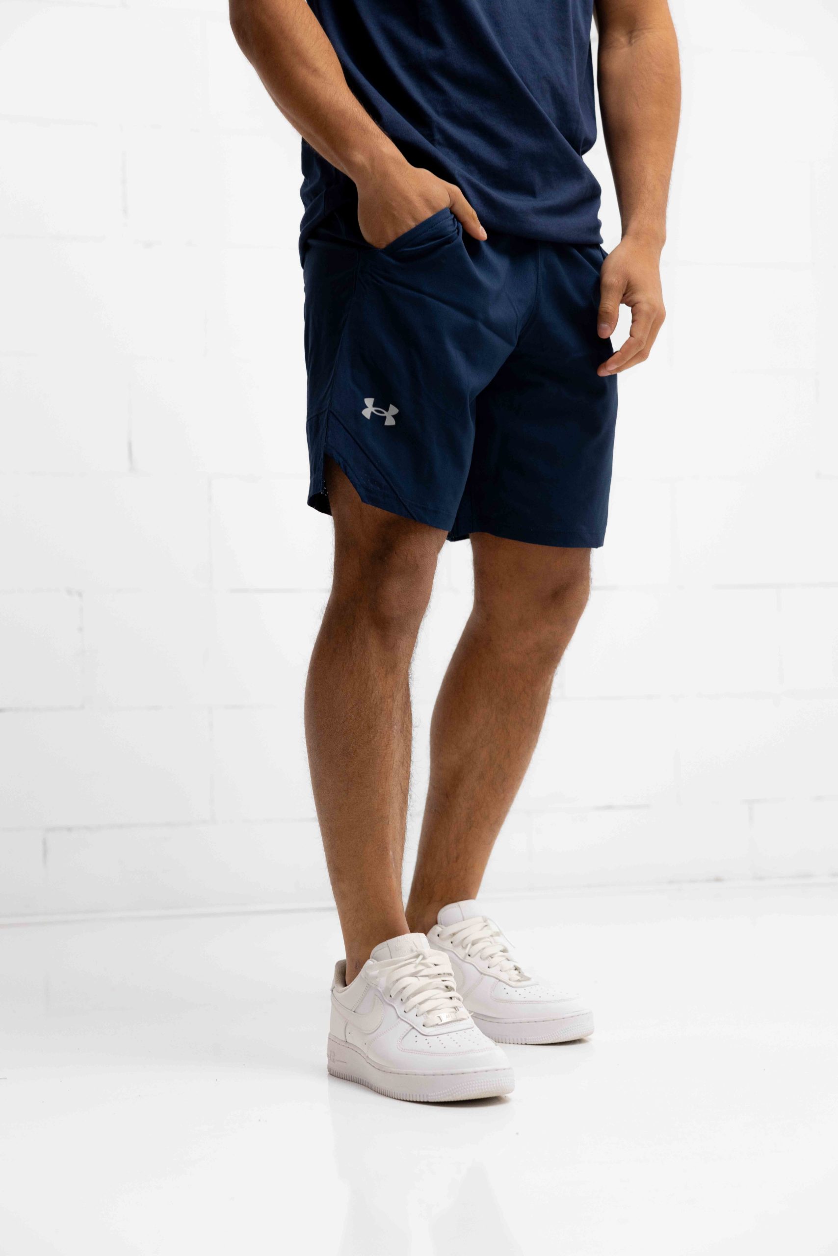 Under Armour Vanish Woven Korte Broek Heren Donkerblauw