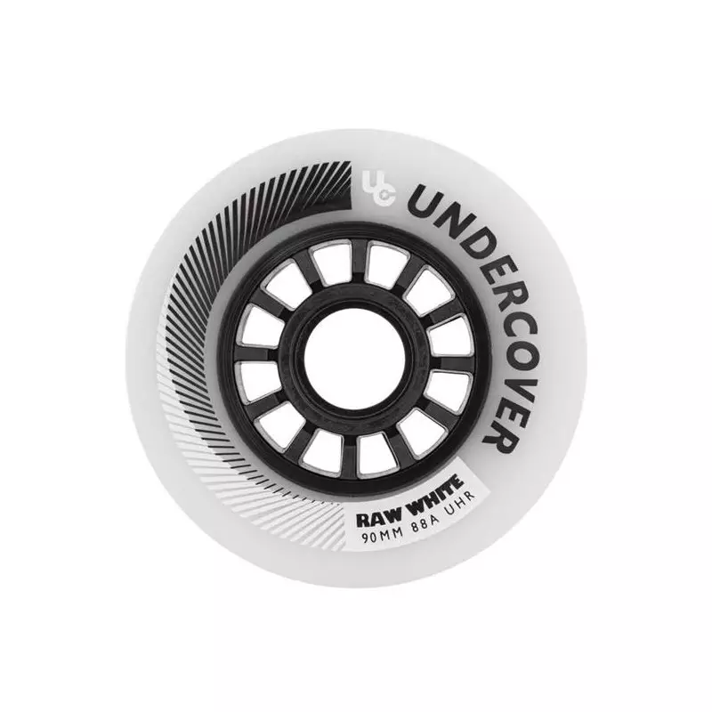 Roues roller UNDERCOVER Raw 90/88A White (pack de 4)