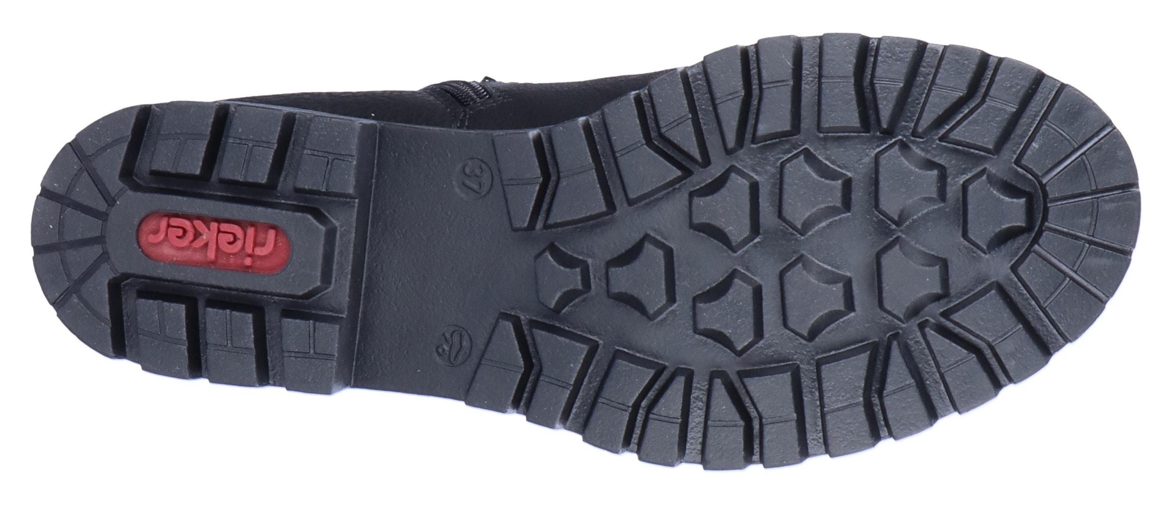 Rieker Winterstiefel  , Langschaftstiefel, Winterstiefel im klassischen Look, TEX-Membran