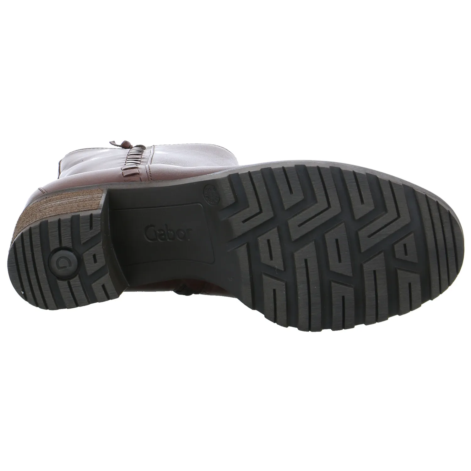 GABOR Stiefelette Cognac Leder