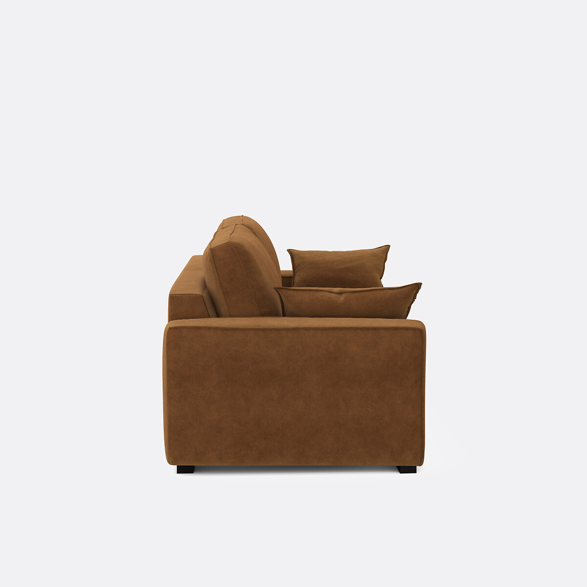 LA REDOUTE INTERIEURS<br>Sofá-cama de veludo, Bultex Cécilia