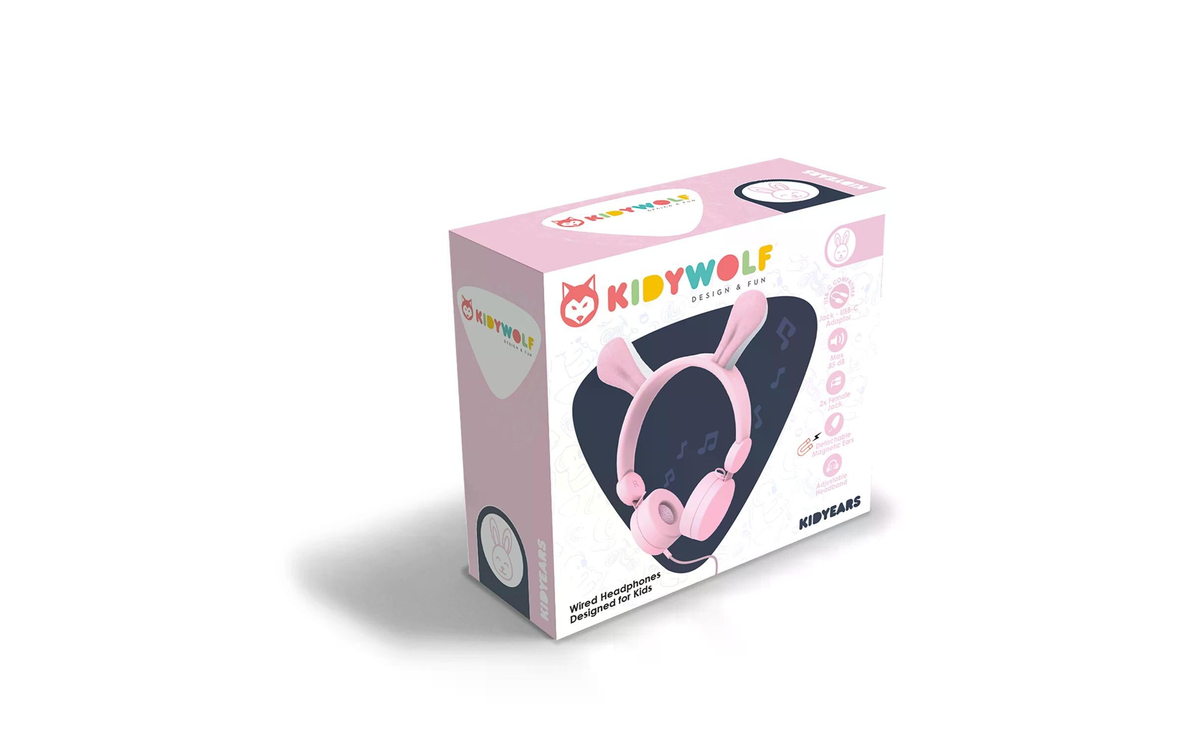 Kinderkopfhörer HasenohrenHeadset mit Kabel