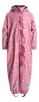 Petite Chérie Atelier Ally Fôret Regndress, Flowers Satchet Pink