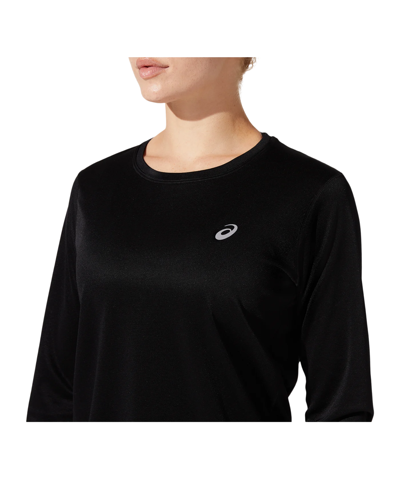 Asics Core Sweatshirt Damen Schwarz F001