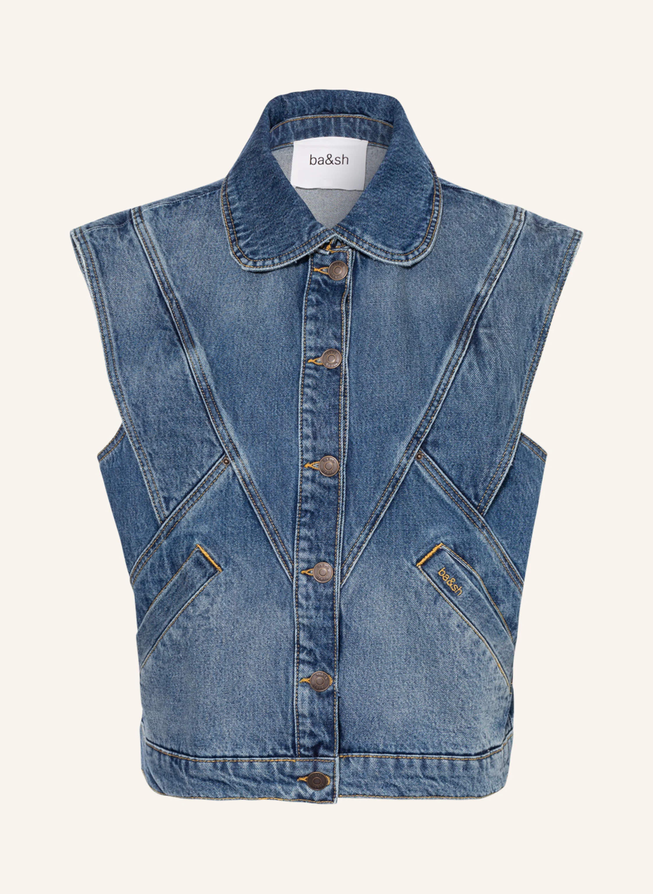 ba&sh Jeansweste MAX