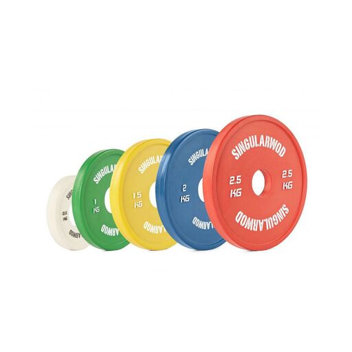 Disco De Caucho 2,5 Kg Singular Wod
