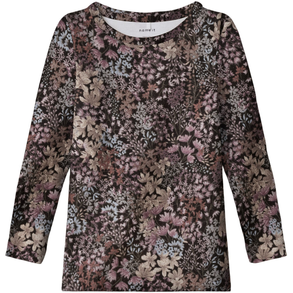 Køb Name It Chocolate Brown Nmfresa Xsl Ls Top