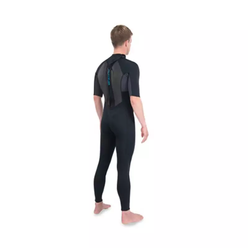 Combinaison intégrale DAKINE Quantum Back Zip S/S 2/2 F\L Black/Grey