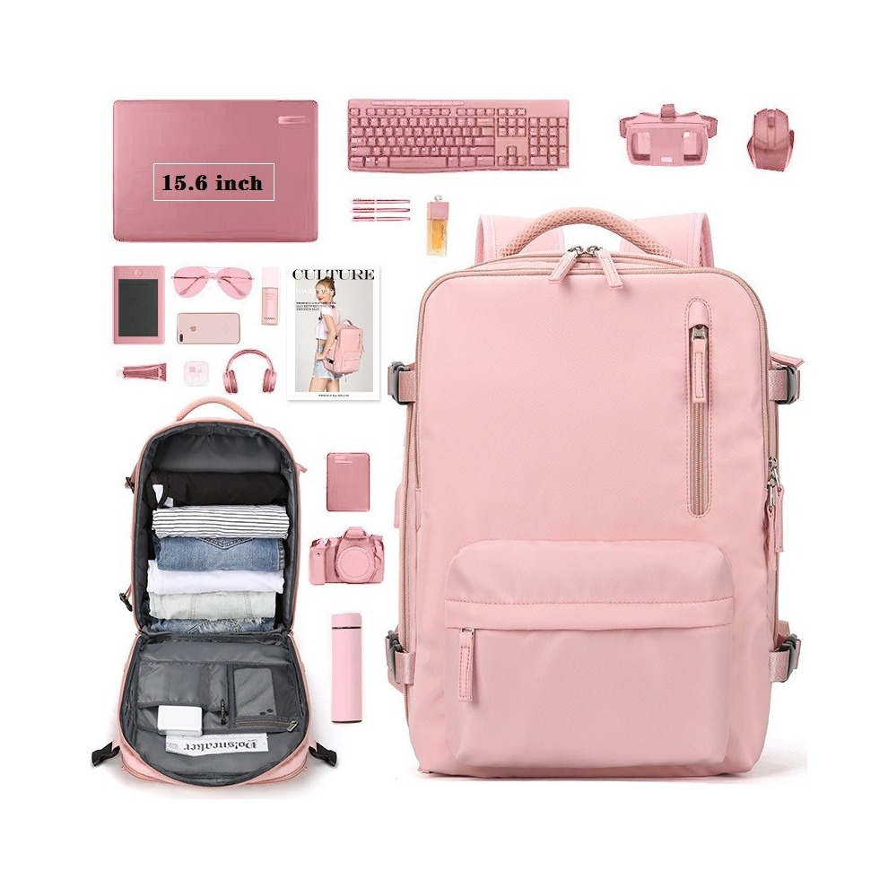 (31x45cm) Wasserabweisende Reise Tasche mit Schuh- / Nassfach / Laptop Fach bis 15.6