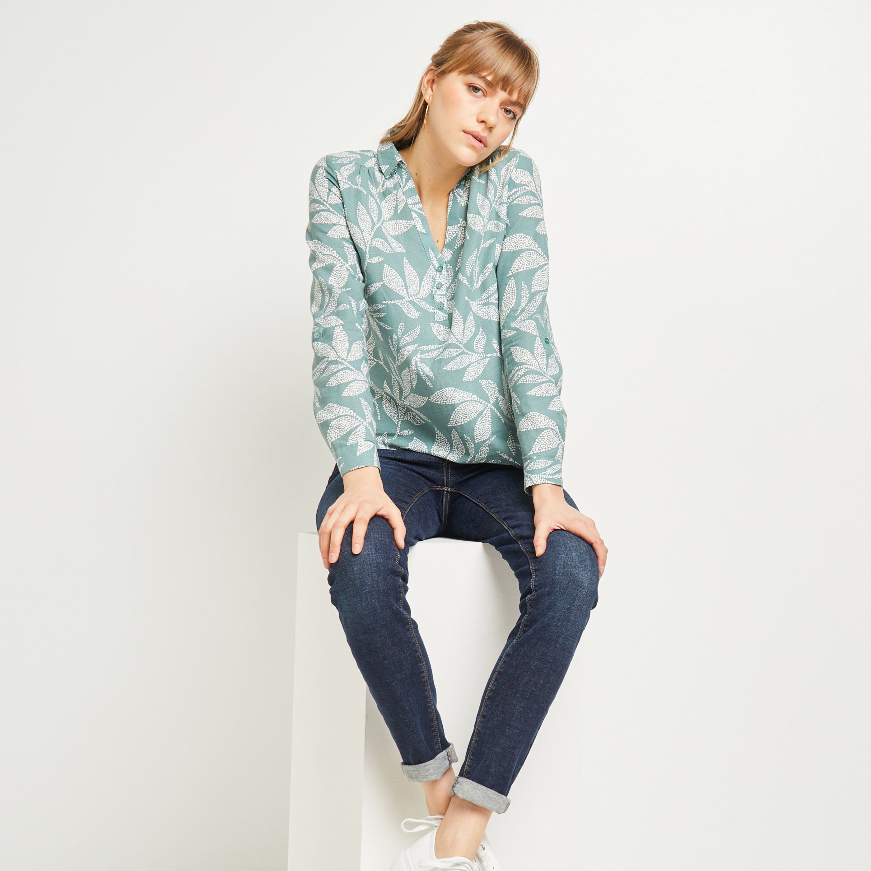 Blouse imprimée femme - IMPRIME