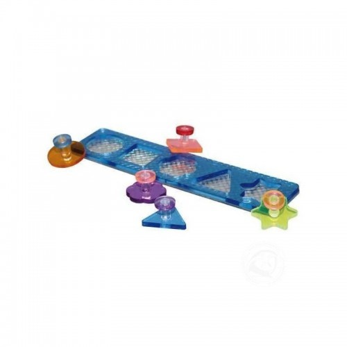 Brinquedo de quebra-cabeça para papagaios, cores sortidas