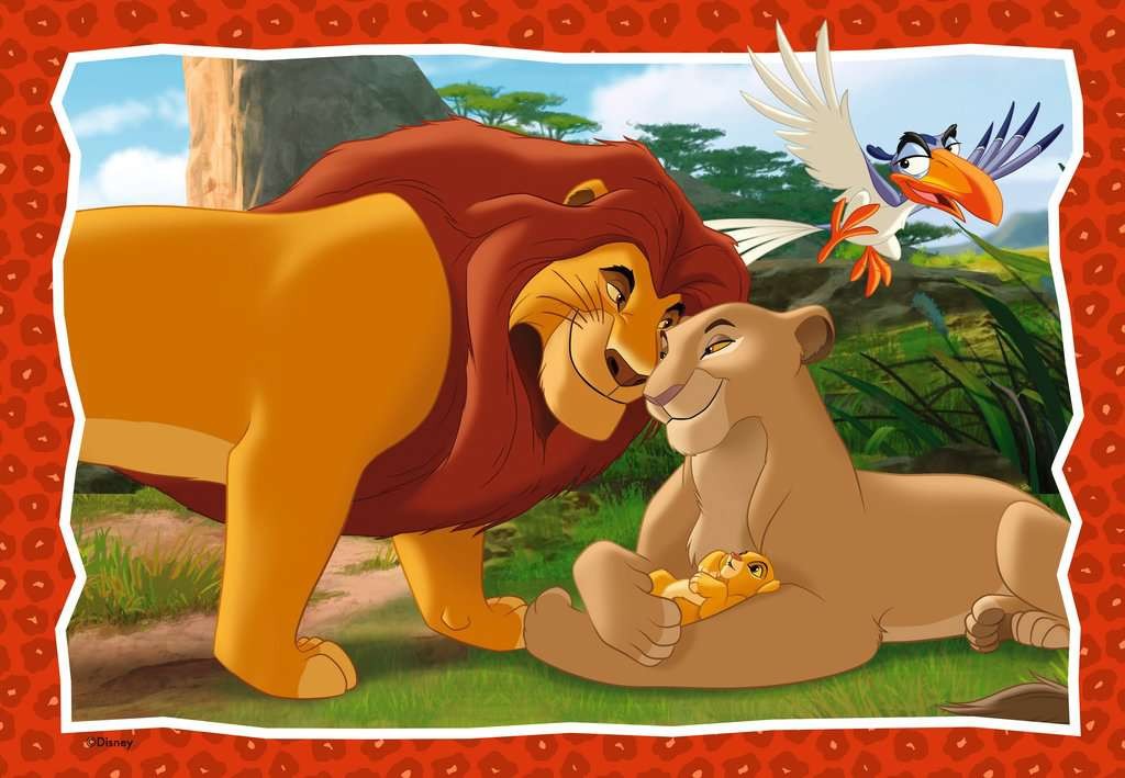 Ravensburger - Puslespil The Lion King 2x24 brikker