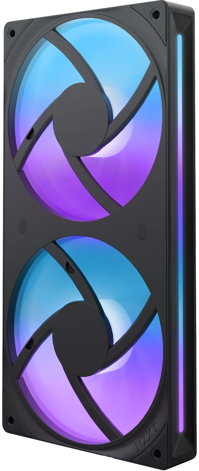 NZXT F240 RGB Core 240mm Unibody blæser (sort)
