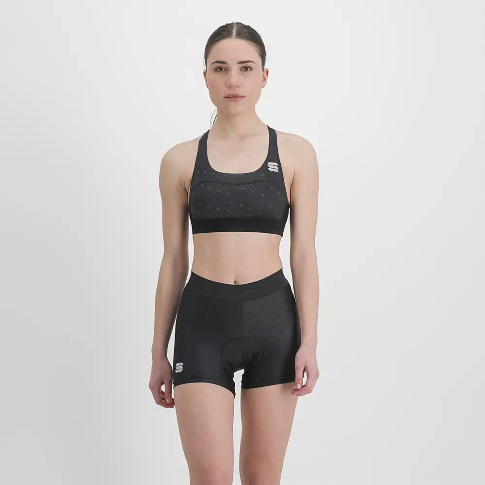 Sportful Cycling Fietsonderbroek met Zeem Zwart Dames