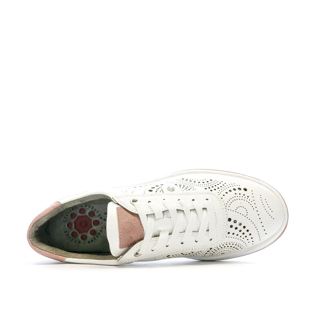 Relife Baskets Blanc/Rose Femme Relife Jorkraine