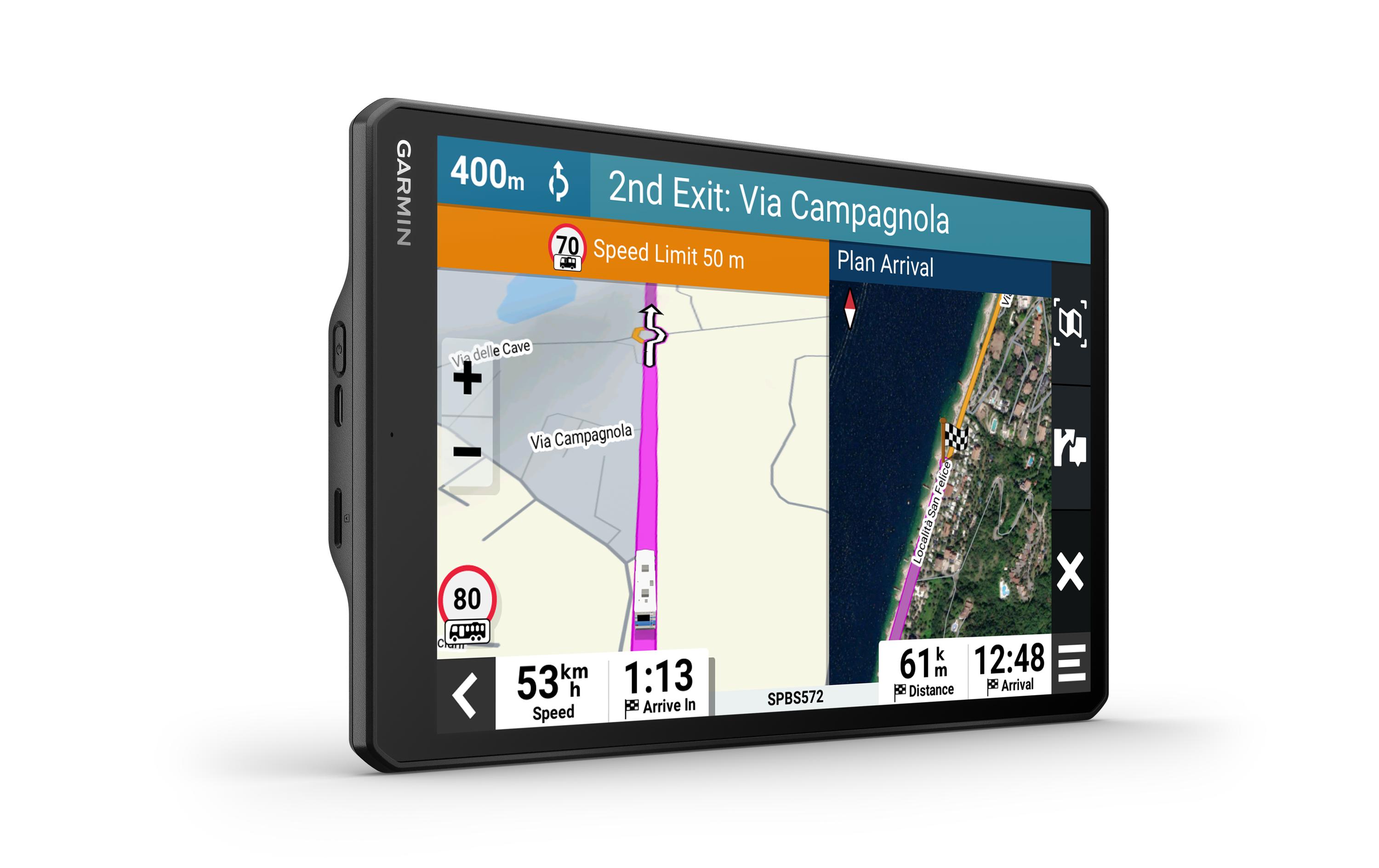 Navigationsgerät Camper 1095 MT-S<br>Camper-Navi mit 10.1-Zoll-Display