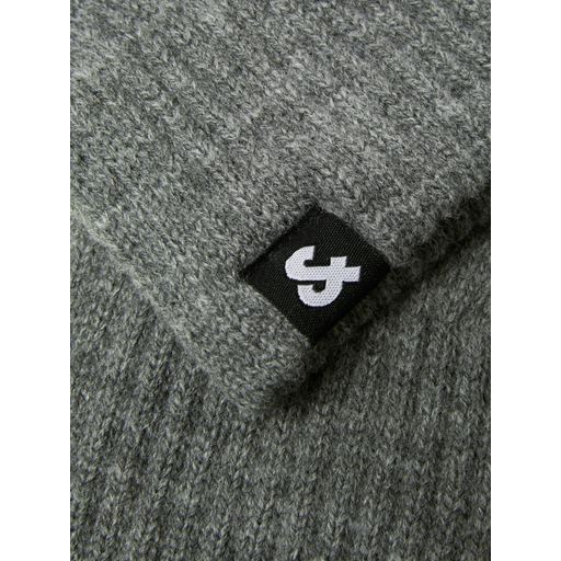 Jack&Jones Barry Knitted Handsker, Grey Melange, One size