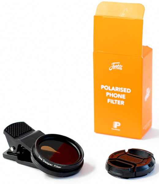 Lentille Polarisée pour téléphone a cliper - Fortis Polarised Phone Filter Clip