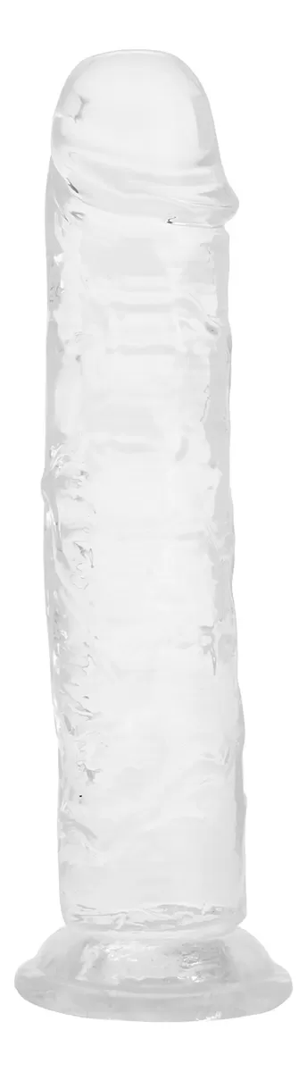 Willie City Realistisk Klar Dildo med Sugekop - 22 cm - 1 stk