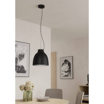 EGLO hanglamp Camasca Ø28 cm zwart