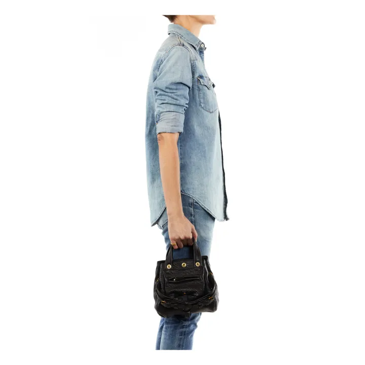 Jérôme Dreyfuss Sac Billy Nano Agneau | Noir