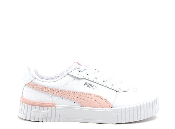Puma basses enfant carina 20 jr ps blanc