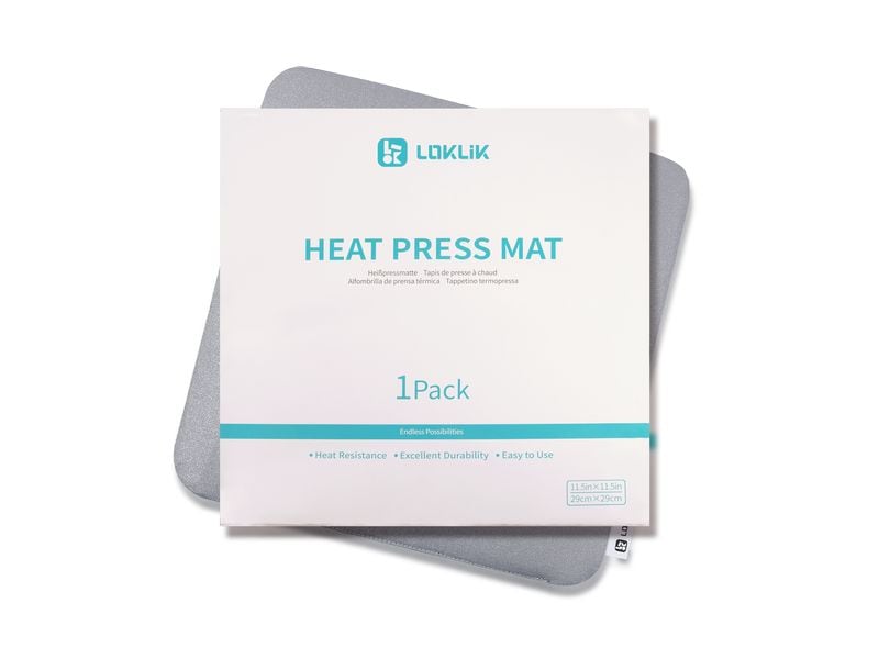 LOKLIK Matte für die Wärmepresse Das perfekte Werkzeug für makellose Wärmeübertragungen bei Ihren Bastelprojekten