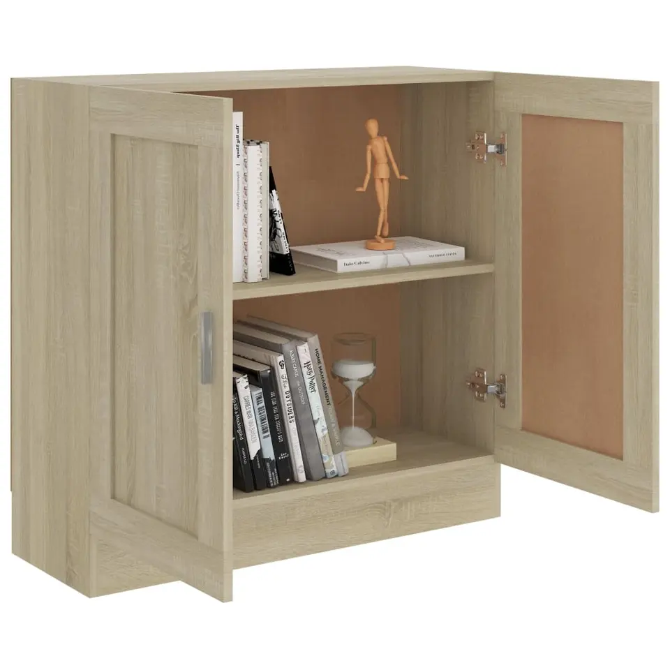 vidaXL - Boekenkast - Bruin - Bewerkt hout
